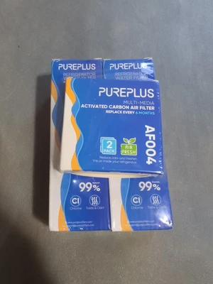 Pureplus RWF4700AC Replacement Water Filter Sealed two pack with air fresh new - Image 1 of 2