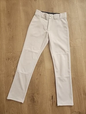 Pantalones de béisbol Easton jóvenes medianos niños blancos excelentes YM longitud de pantalón más larga Foto 1 de 4