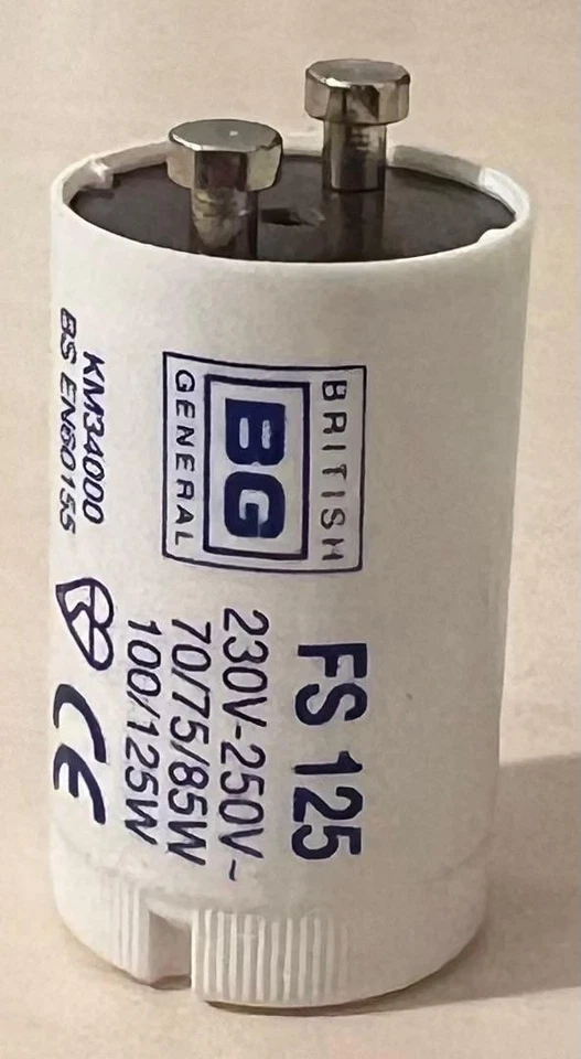 5 X FLUORESCENT TUBE STARTERS 70-125w BG/PHILIPS - Image 1 of 1