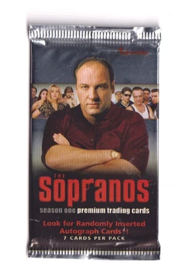 Sopranos Season 1 Trading Cards Unopened Pack! James Gandolfini Autograph??? - Image 1 of 2