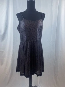 Vintage Nina Ferre Mini Lined Slip Dress Women’s Size XL *read* - Picture 1 of 11