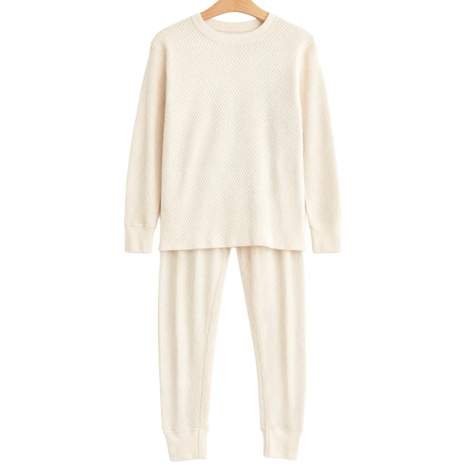 Juego Térmico ECW Militar EE. UU. De Colección XL 100% Algodón Waffle DLA100-86 Beige Frío Foto 1 de 4