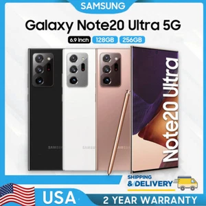 New Samsung Galaxy Note 20 Ultra 5G Note10+ Plus 512GB 256GB FACTORY UNLOCKED - Picture 1 of 21
