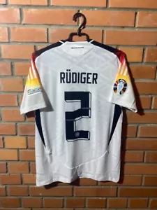 Rüdiger Deutschland Trikot Authentic Home Fußball Soccer Shirt Adidas Trikot Herren M - Bild 1 von 12