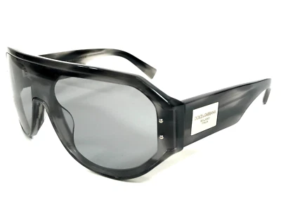 Gafas de sol Dolce & Gabbana DG4481-F 3440/1 a rayas gris cuerno envoltura lente protectora Foto 1 de 4
