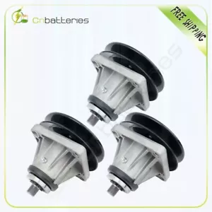 3 Mower Spindle Assembly for MTD 46" Deck 918-0240C 618-0240 618-0240A 618-0240B - Picture 1 of 7