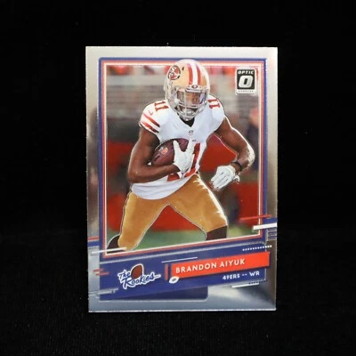 2020 Brandon Aiyuk RC San Francisco 49ers Donruss OPTIC   #TR-BA - Image 1 of 2