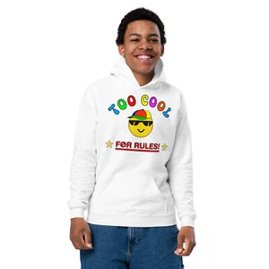 Too Cool for Rules - Youth heavy blend hoodie - Picture 1 of 6