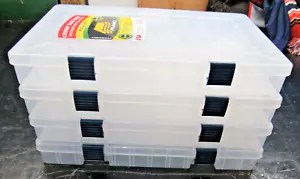 Plano 2-3700 ProLatch Stowaway 14x9x2 Zoll 4er-Pack klar blau Blöcke - Bild 1 von 8