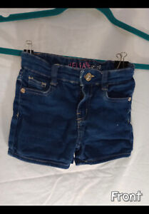 Delia's Jean Denim Shorts Junior Size 6 Girl Dark Blue (9x10in)