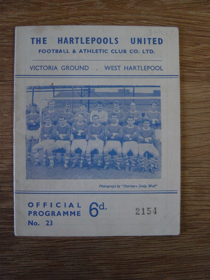 1967 HARTLEPOOLS UNITED v HEART OF MIDLOTHIAN - Image 1 of 1