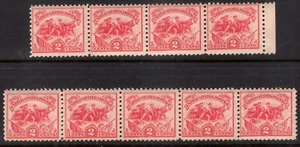US 1926 SCOTT 629 WHITE PLAINS NH x9 in Strips of 4 and 5 - FreeShip USA - Picture 1 of 1
