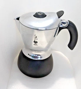 RO. BIALETTI Mukka Express G25 Stove Top Espresso Cappuccino 2 cup Coffee Maker - Picture 1 of 13