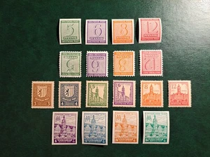 116-119y +156-165y sauber postfrisch mnh 120-123x mit Falzrest mh (int.Nr:P4295) - Bild 1 von 10