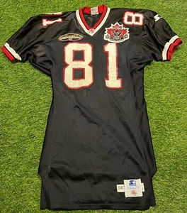 1996 Game Worn Starter Ottawa Rough Riders Kelvin Means CFL Football Jersey 46 - Picture 1 of 8