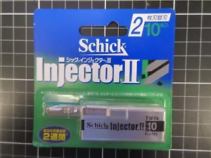 Schick Injector II 2 bladed blade 10 pieces Japan Import free ship - Picture 1 of 2