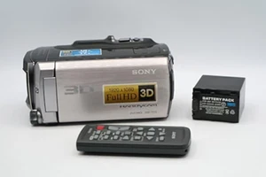 Sony HDR-TD10 Full Hi-Vision HD 3D Handycam Video Camera From Japan Used Sony - Picture 1 of 6