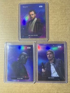 2023 Kakawow Phantom Disney 100 Star Wars Kylo Ren Han Solo Obi-wan Nebula /666