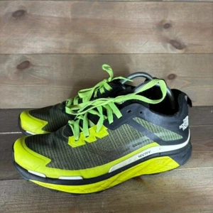 the north face vectiv infinite mens size 8.5 shoes black green trail running - Picture 1 of 8
