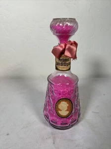 Vintage Frances Harriet Pink Perfume Bath Oil Crystals 25 oz - Picture 1 of 10