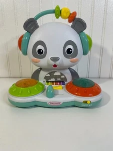 Infantino Spin & Slide DJ musikalischer Panda entwicklungsfähiges elektronisches Spielzeug Kleinkinder - Bild 1 von 8