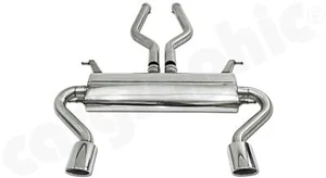 Silenciador deportivo CARGRAPHIC tubo de escape ovalado Range Rover LM 4,4 V8 BMW motor - Imagen 1 de 5