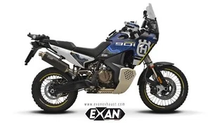 Husqvarna Norden 901 2022-2024 Exan Exhaust Slipon Silencer X-RALLY Black - Picture 1 of 1