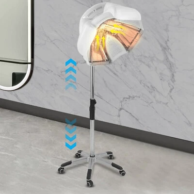 Máquina permanente para el cabello peluquería salón calentador de aceite secador de pelo independiente 1800 W Foto 1 de 4