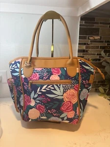 Fit & Fresh Large Beechwood Lunch Bag for Women with Side Pockets, Carry Handle - Picture 1 of 10
