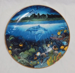 A DISCOVERY OFF ANAHOLA Collector Plate Underwater Paradise by Robert Lyn Nelson - Picture 1 of 9