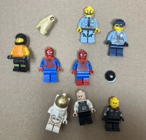 Lego Mini Figuren Konvolut Spider Man Polizei Space Eule gebraucht - Bild 1 von 6