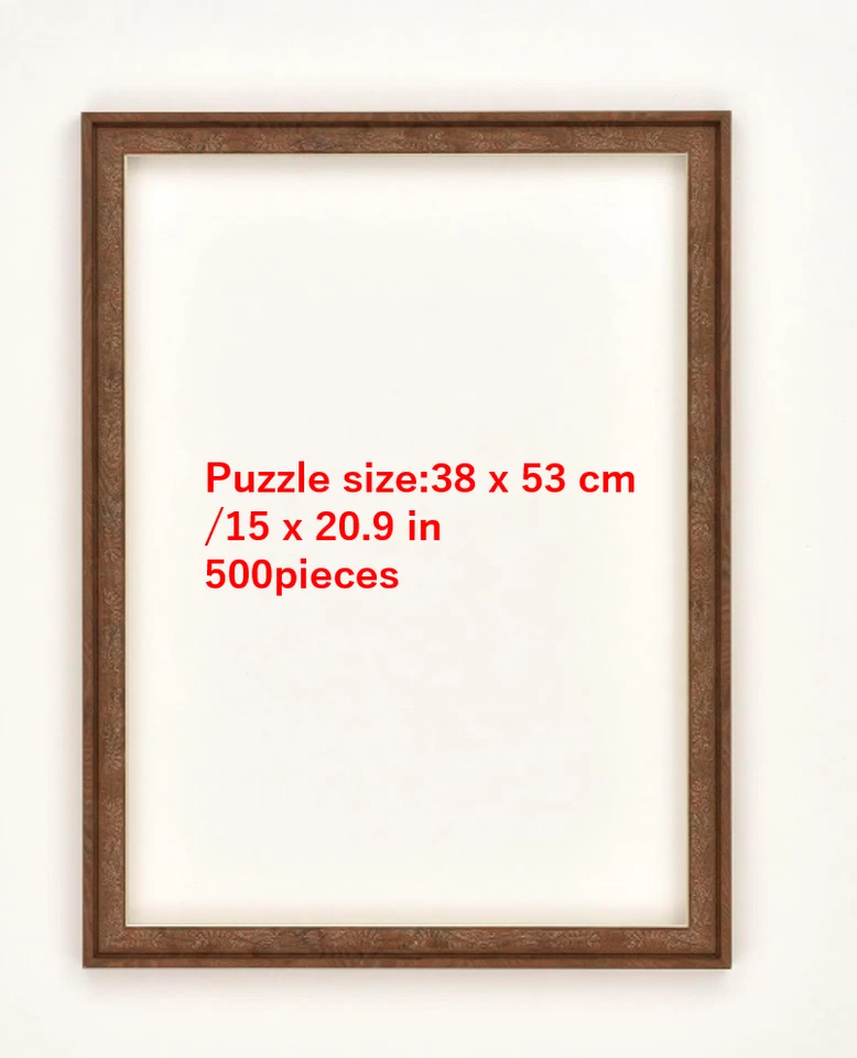 Studio Ghibli Totoro ACORNS 38x53cm Jigsaw Puzzle Frame Brown Wood Style for - Image 1 of 4