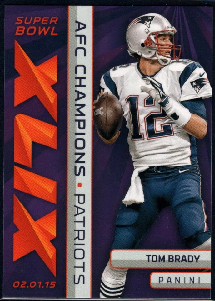 2015 Panini Super Bowl - Patriots vs Seahawks - Pick A Player - Image 1 of 1