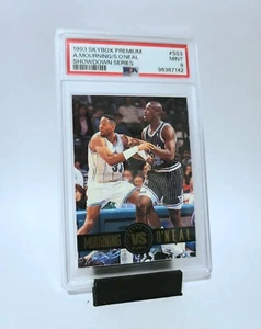 1993 SKYBOX PREMIUM Mourning VS O'Neal Dual Rookie Card PSA 9 RC RARE INSERT - Picture 1 of 2