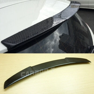 13-18 Carbon Roof Spoiler For Mercedes BENZ A-Class W176 Hatchback D Style Foto 1 de 4