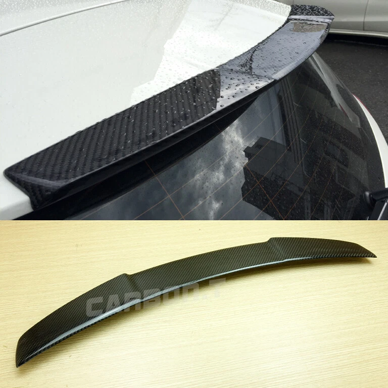 13-18 Carbon Roof Spoiler For Mercedes BENZ A-Class W176 Hatchback D Style Foto 1 de 4