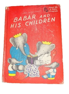 Vintage Babar and His Children & The Tale of Benjamin Bunny, Beatrix Potter 1938 Foto 1 de 4