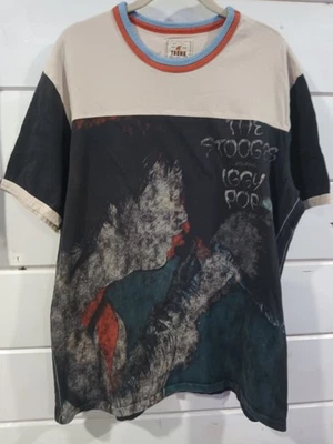 Camiseta The Stooges Featuring Iggie Pop XL Trunk Ltd. Rara puntada única Foto 1 de 4