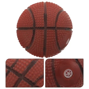 Dog Sound Basketball Toys Puppy Squeaky Chew Noisy Animals Balls - Picture 1 of 12