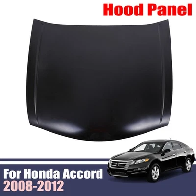 Fit 2008 - 2012 Honda Accord Sedan Hood Panel Primed Steel New Replacement Foto 1 de 4