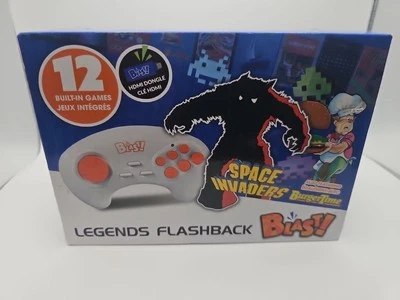 Atgames Legends Flashback Blast! Space Invaders BurgerTime 12 Built-In Games New - Image 1 of 4