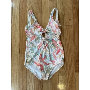 Billabong Girls' Lil Love Palms One Piece Swimsuit, Multi, Size 8 NWOT - Picture 1 of 2