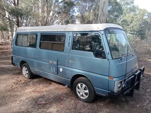 1986 nissan urvan Diesel Pop Top Camper Van E23 - Picture 1 of 12