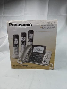 NEW Panasonic Phone KX-TGF353 Digital Corded Cordless Answering System Caller ID - Zdjęcie 1 z 8