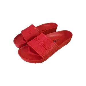 Birkenstock Barbados EVA Pantoletten Slipper Active Rot Gr. 40 Damen US 9 Herren 7 Neu - Bild 1 von 10