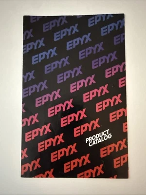 Vintage 1987 Epyx Product Catalog Commodore 64 INSERT ONLY - Image 1 of 2