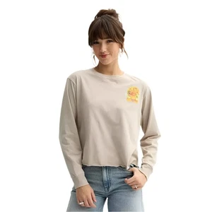 Camiseta gráfica skimmer manga larga Van Gogh girasoles para mujer junior - Imagen 1 de 1