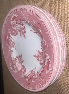 VTG ‘04 Set 6 Spode X Williams Sonoma Fulham Red TransferWare 6.5” Plates Eng - Picture 1 of 9