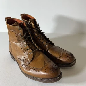 Allen Edmonds Boots Mens 11.5 D Dalton Wingtip Dress Made In USA 29816 1111 - Picture 1 of 11
