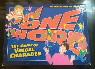 IN ONE WORD - THE GAME OF VERBAL CHARADES PARTY GAME COMPLETE LOVELY FREE UK P&P - Image 1 of 4